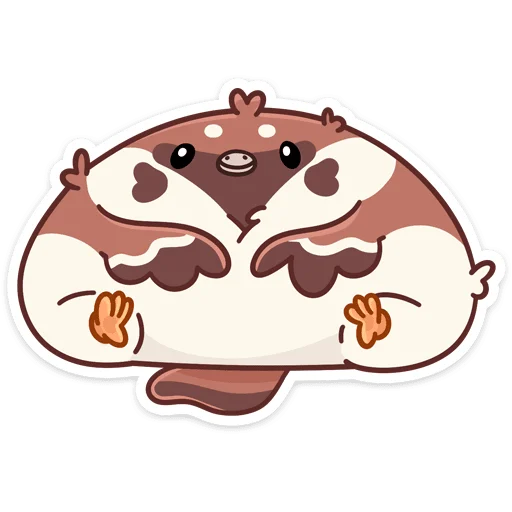 🥺 Стикер «Воробей Чик» для Telegram