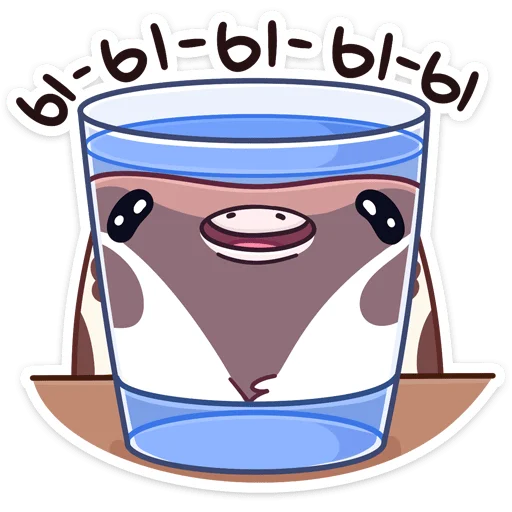 😛 Стикер «Воробей Чик» для Telegram