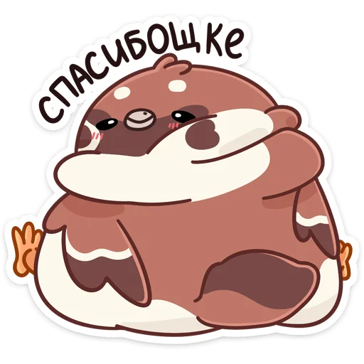 ☺️ Стикер «Воробей Чик» для Telegram