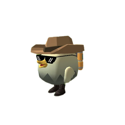 🎩 Стикер «Chicken Gun» для Telegram