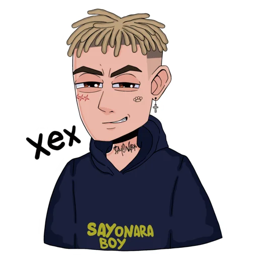 😏 Стикер «SAYONARASICKBOY» для Telegram