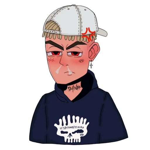 😡 Стикер «SAYONARASICKBOY» для Telegram