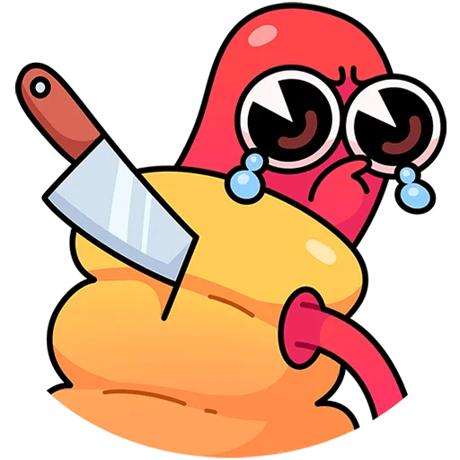 🔪 Стикер «Чилли Без Текста» для Telegram