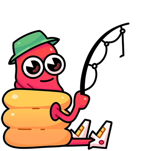 🎣 Стикер «Чилли Без Текста» для Telegram