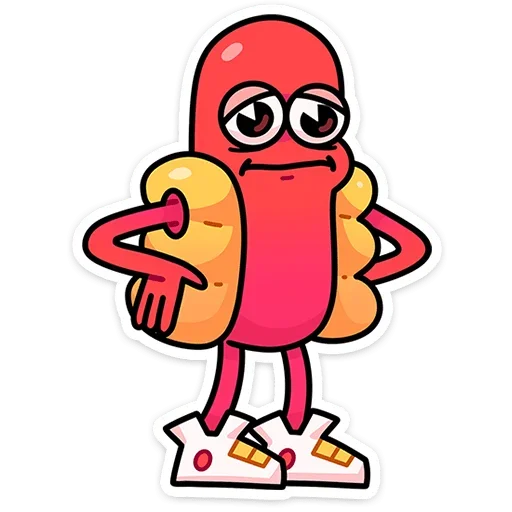 😐 Стикер «Чилли» для Telegram