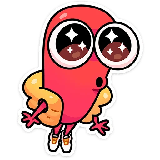 🤩 Стикер «Чилли» для Telegram