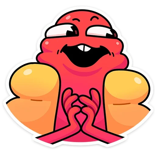 😈 Стикер «Чилли» для Telegram