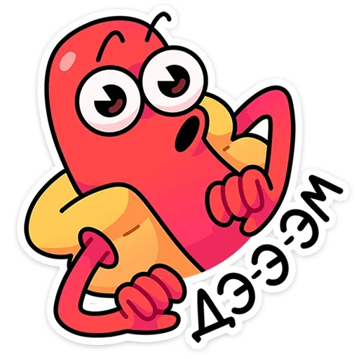 😨 Стикер «Чилли» для Telegram
