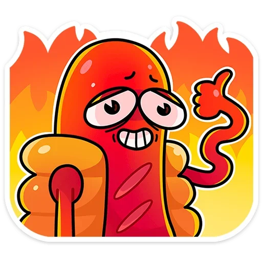 🔥 Стикер «Чилли» для Telegram