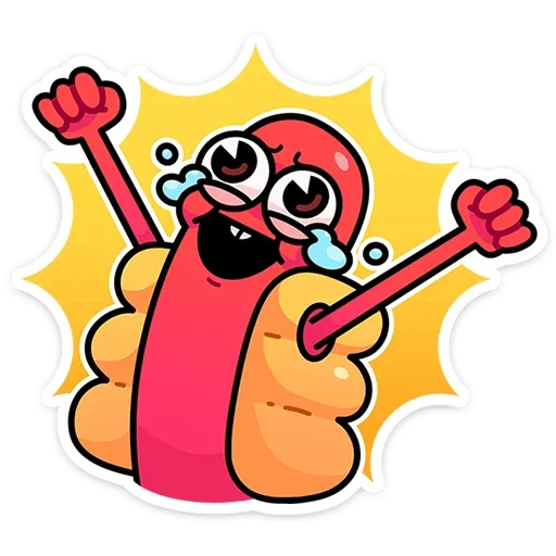 🥳 Стикер «Чилли» для Telegram