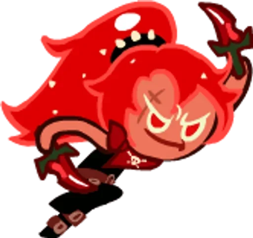 🌶 Стикер «Chili Pepper Cookie» для Telegram