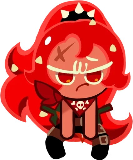 🌶 Стикер «Chili Pepper Cookie» для Telegram