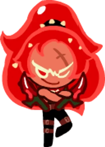 🌶 Стикер «Chili Pepper Cookie» для Telegram