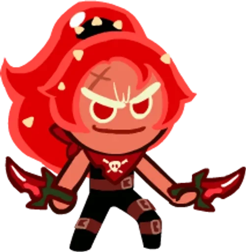 🌶 Стикер «Chili Pepper Cookie» для Telegram