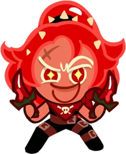 🌶 Стикер «Chili Pepper Cookie» для Telegram