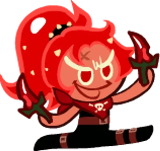 🌶 Стикер «Chili Pepper Cookie» для Telegram