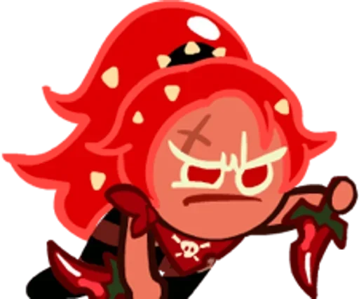 🌶 Стикер «Chili Pepper Cookie» для Telegram