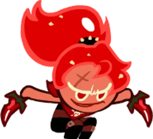 🌶 Стикер «Chili Pepper Cookie» для Telegram
