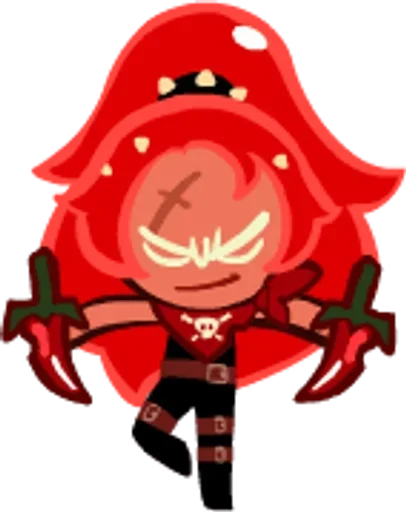🌶 Стикер «Chili Pepper Cookie» для Telegram