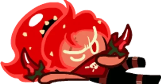 🌶 Стикер «Chili Pepper Cookie» для Telegram