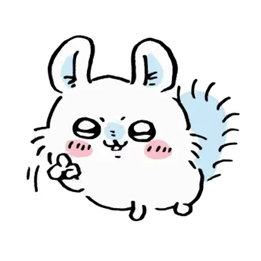 ⭐ Стикер «small cute chiikawa» для Telegram
