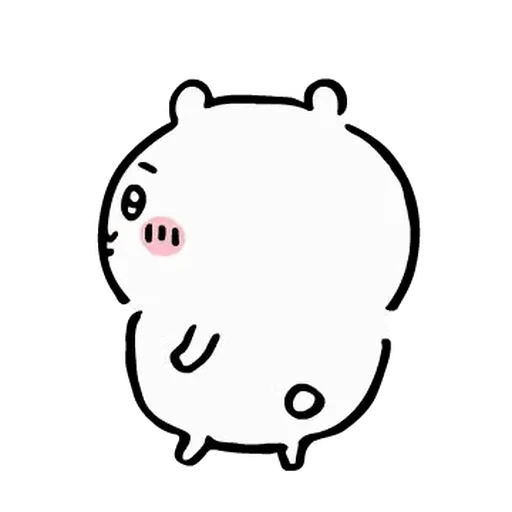 ⭐ Стикер «small cute chiikawa» для Telegram