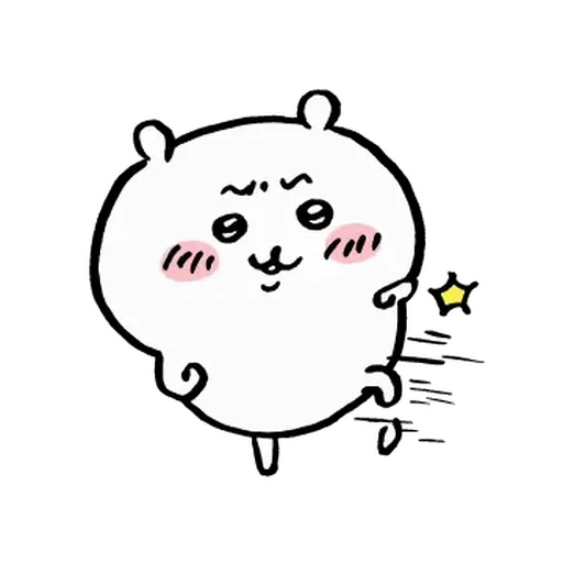 ⭐ Стикер «small cute chiikawa» для Telegram