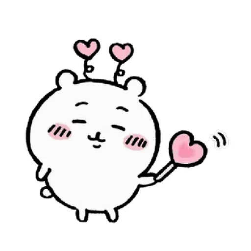 😊 Стикер «small cute chiikawa» для Telegram