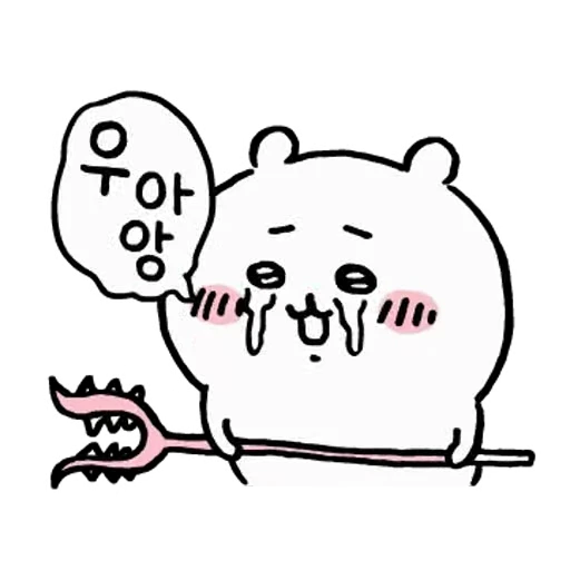 ⭐ Стикер «small cute chiikawa» для Telegram