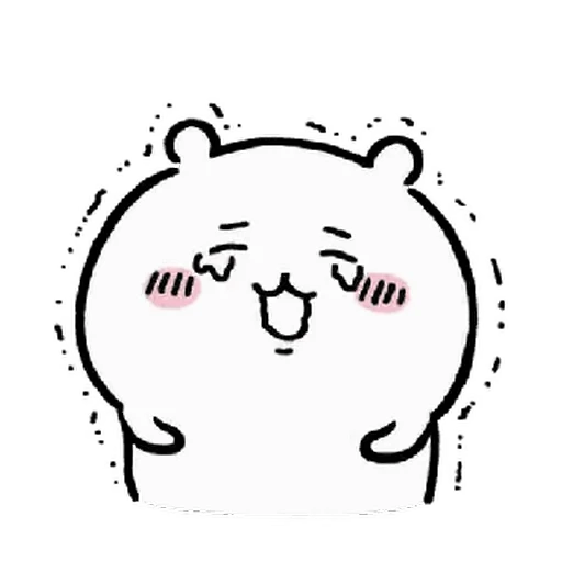 😊 Стикер «small cute chiikawa» для Telegram