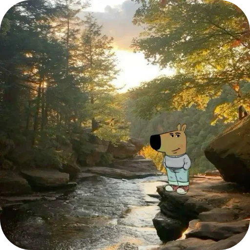 🌌 Стикер «chill guy» для Telegram