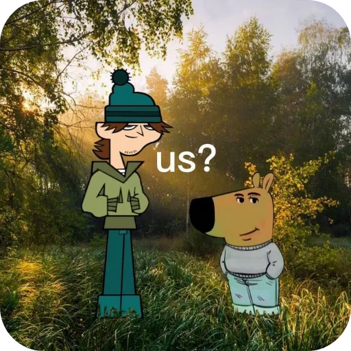 🌌 Стикер «chill guy» для Telegram
