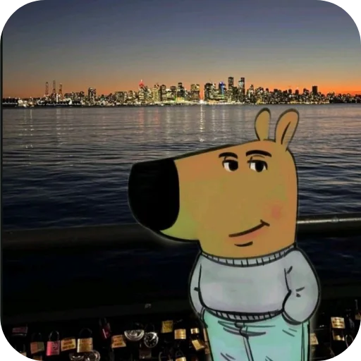 🌌 Стикер «chill guy» для Telegram