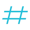 🔤 Эмодзи «Chillium Emoji - голубые английские буквы» для Telegram