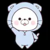 Стикер 54 Chill Nyan #emoji #cute