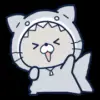 Стикер 8 Chill Nyan #emoji #cute