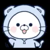 Стикер 3 Chill Nyan #emoji #cute