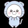 Стикер 52 Chill Nyan #emoji #cute