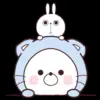 Стикер 56 Chill Nyan #emoji #cute