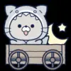 Стикер 32 Chill Nyan #emoji #cute