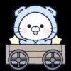 Стикер 31 Chill Nyan #emoji #cute