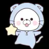 Стикер 51 Chill Nyan #emoji #cute