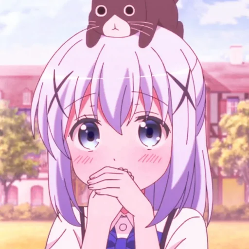 🌷 Стикер «kαfuu chino» для Telegram