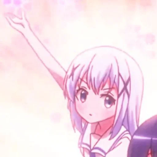 🌷 Стикер «kαfuu chino» для Telegram