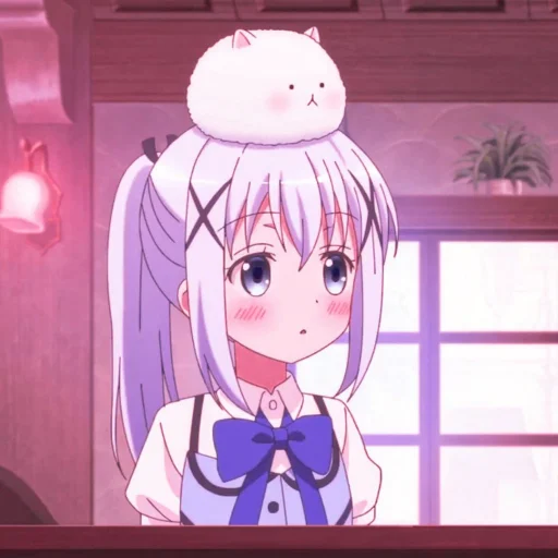 🌷 Стикер «kαfuu chino» для Telegram