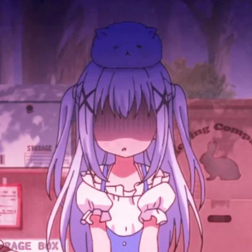 🌷 Стикер «kαfuu chino» для Telegram