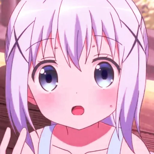 🌷 Стикер «kαfuu chino» для Telegram