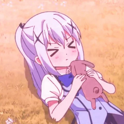 🌷 Стикер «kαfuu chino» для Telegram