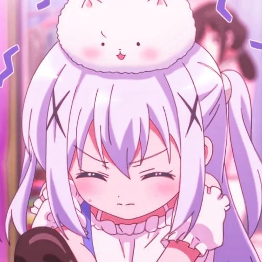 🌷 Стикер «kαfuu chino» для Telegram