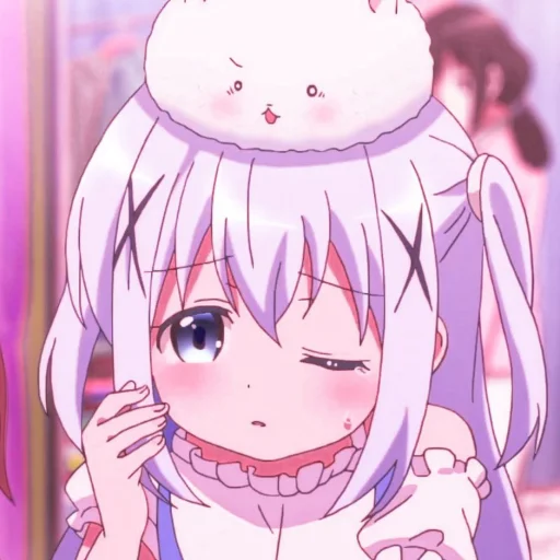 🌷 Стикер «kαfuu chino» для Telegram
